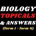Biology; Topical Questions
