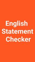 English Statement Checker الملصق