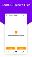 Share Zone, Z Share, Share it, File Sharing App الملصق