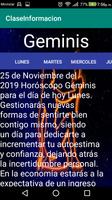 2 Schermata Horoscopos