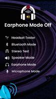 Earphone Mode Off الملصق