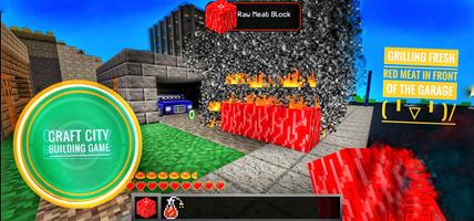 Craft City Building Game Ekran Görüntüsü 1