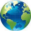 3D Earth Globe Map