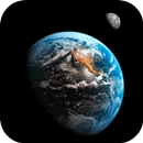 Earth and Moon Live Wallpaper APK