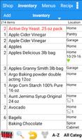 Grocery Tracker Shopping List capture d'écran 1