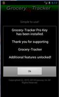 Grocery-Tracker ProKey plakat