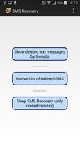 Récupération de SMS Affiche
