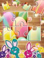 Easter Bunny Egg Jigsaw Puzzle Family Game تصوير الشاشة 1