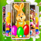 Easter Bunny Live Wallpaper icône