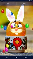 Easter Bunny Live Wallpaper capture d'écran 3