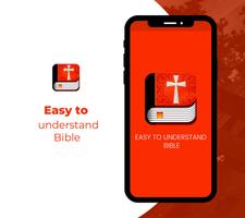 Easy to understand read Bible โปสเตอร์