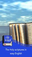 Easy to read Bible with audio poster