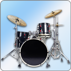 Easy Real Drums-Real Rock and jazz Drum music game أيقونة