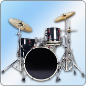 Easy Real Drums-Real Rock and jazz Drum music game 圖標