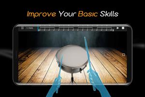 Easy Real Drums-Real Rock and jazz Drum music game تصوير الشاشة 1