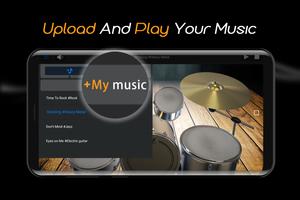 Easy Real Drums-Real Rock and jazz Drum music game Ekran Görüntüsü 3