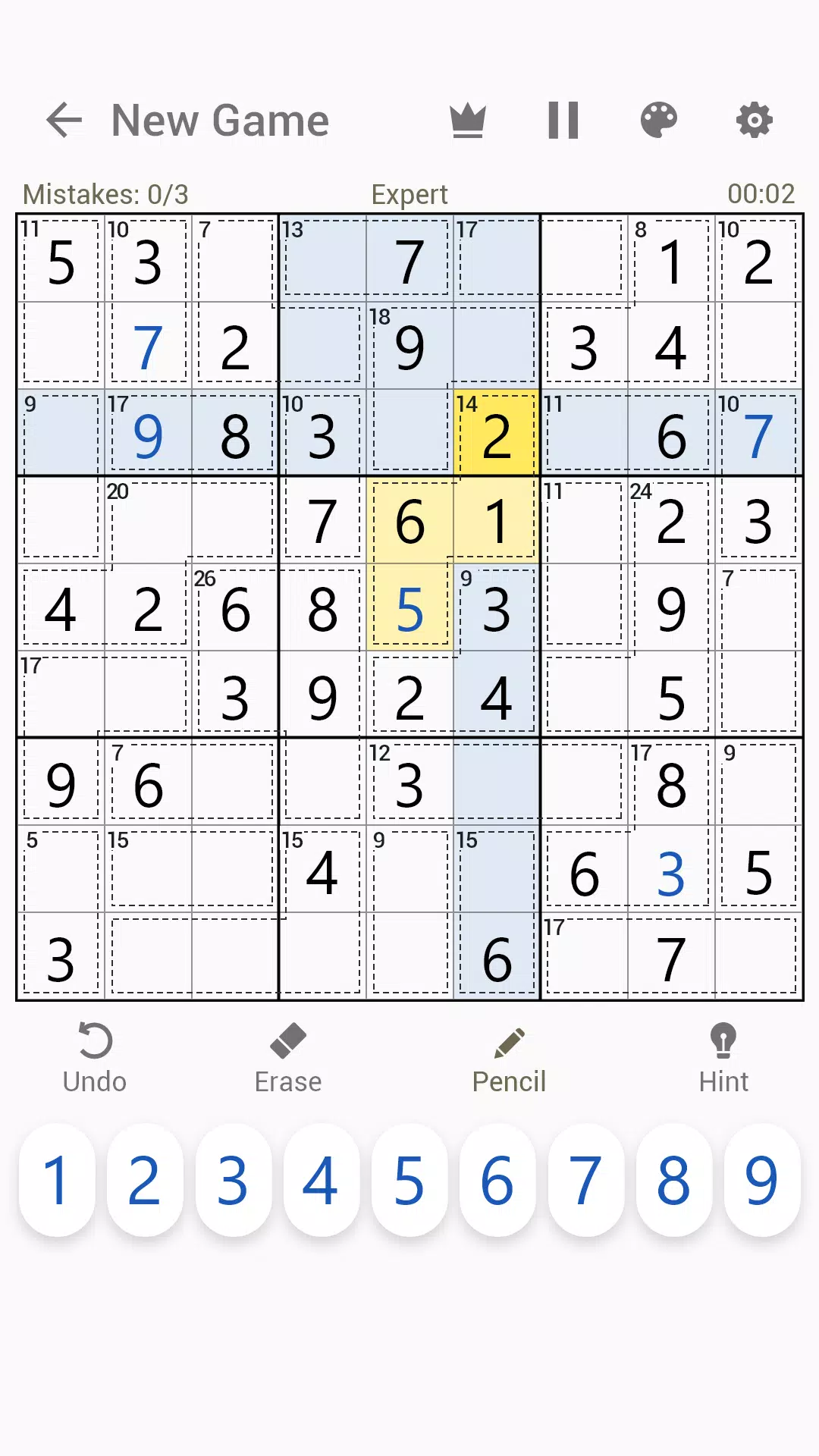 Killer Sudoku - jogo de lógica na App Store