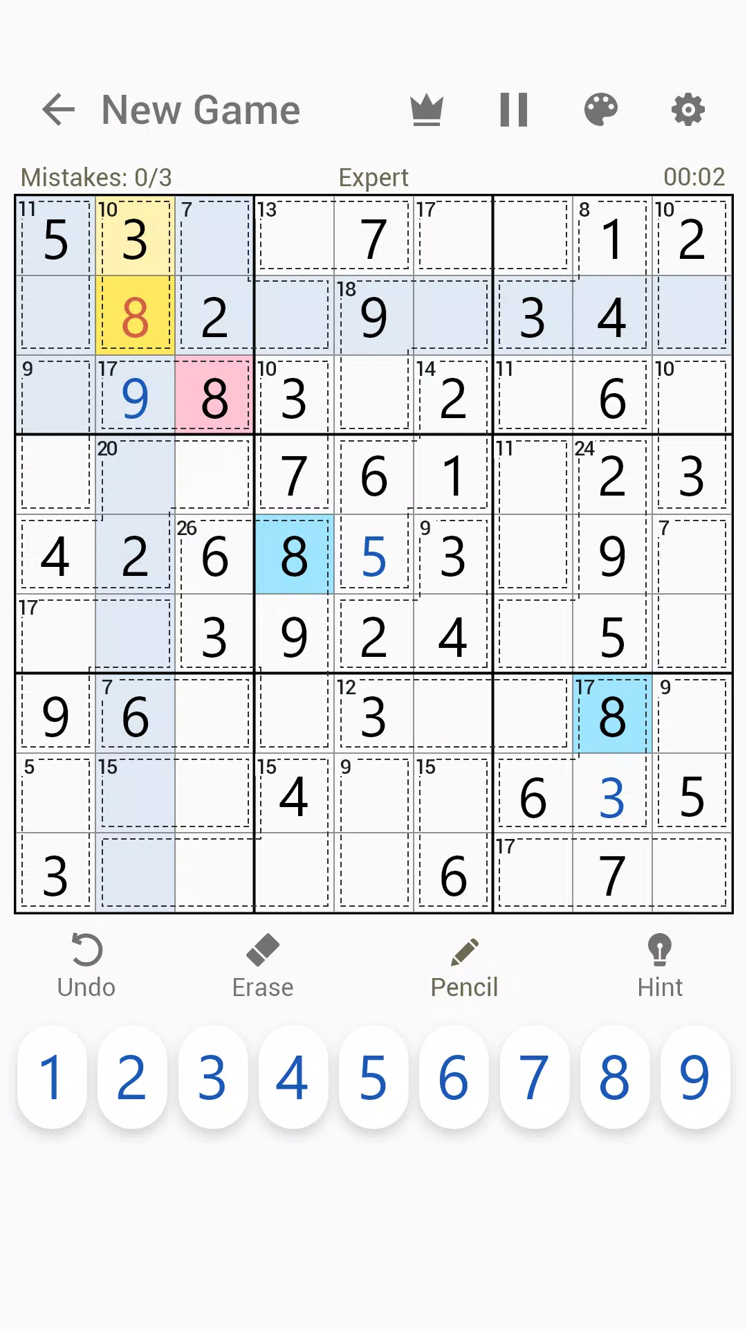 Killer Sudoku by Sudoku.com - Free Logic Puzzles APK para Android
