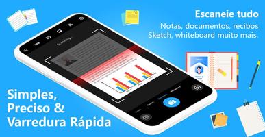 Scanner de Documentos Gratis:Digitalizador PDF OCR Cartaz