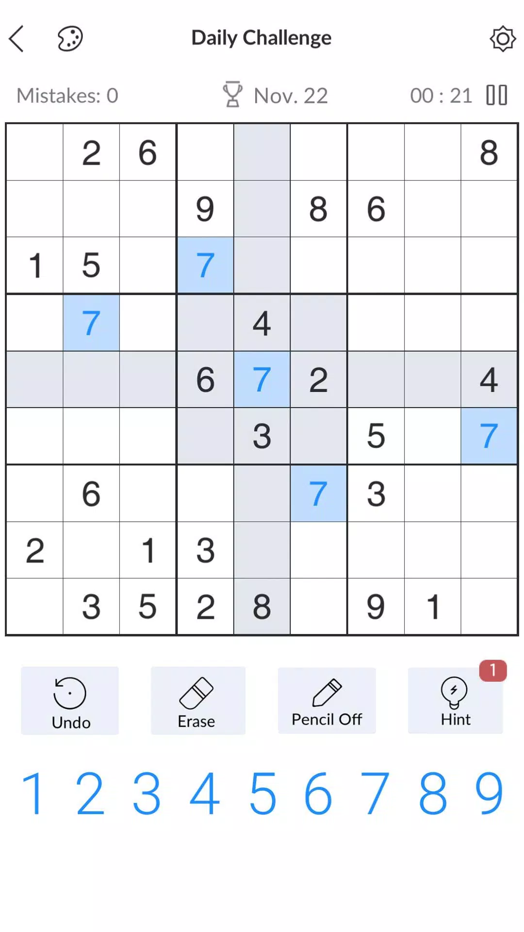 Sudoku - online game 1.8.3 Free Download