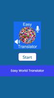 Easy World Voice Translator Al poster