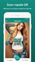 QR Code Scanner Gratuit: Barcode reader (français) Affiche