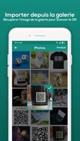 QR Code Scanner Gratuit: Barcode reader (français) capture d'écran 1