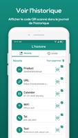 QR Code Scanner Gratuit: Barcode reader (français) capture d'écran 2