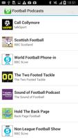 Football Podcasts captura de pantalla 1