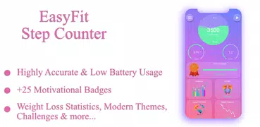 Step Counter EasyFit Pedometer