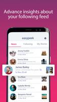 Easypeek - Reports & News Analytics for Instagram Affiche