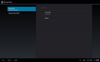 EasyTether Tablet 스크린샷 1