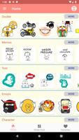 Funny GIF Stickers and emojis постер