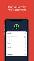 Background Voice Recorder ảnh chụp màn hình 3