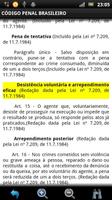 Código Penal Brasileiro imagem de tela 2