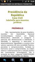 Constituição Brasileira GRÁTIS captura de pantalla 1