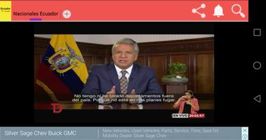 Ecuador TV - Television Gratis IPTV capture d'écran 1
