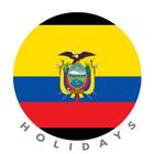 Ecuador Holidays : Quito Calendar icône