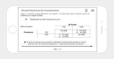 Recueil d'exercices corrigés en Microéconomie スクリーンショット 1