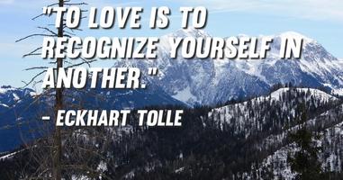 Eckhart Tolle Quotes الملصق