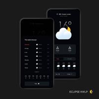 Eclipse for KLWP screenshot 3