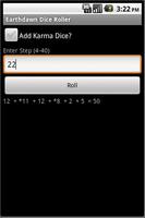 Earthdawn Dice Roller screenshot 1