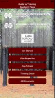 MSUES Guide to Thinning Southern Pines Affiche