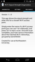 Wi-Fi Signal Strength Diags ảnh chụp màn hình 3