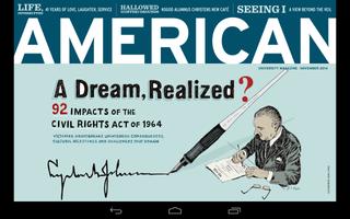 American magazine Cartaz