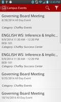 Chaffey College Mobile Screenshot 3