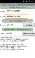 برنامه‌نما Apps Encryption System عکس از صفحه