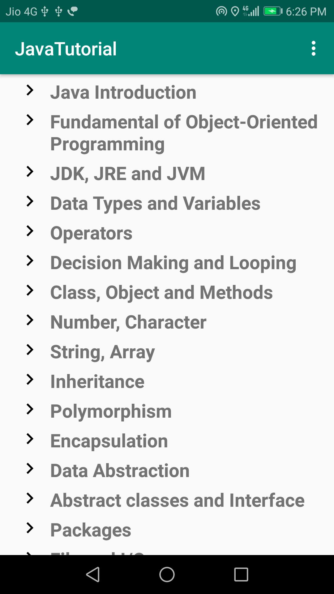 Java Tutorial APK for Android Download