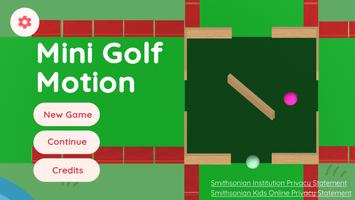 Mini Golf Motion Affiche