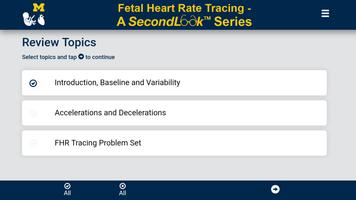 Fetal Heart Rate - SecondLook الملصق